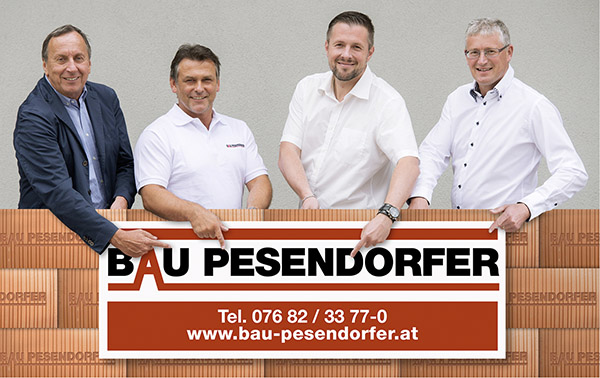 BAU PESENDORFER GmbH Bau Pesendorfer Geschäftsleitung